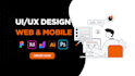 professional ui ux design for app, website, and prototype in figma
