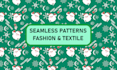 design seamless repeating pattern for fabric wallpaper