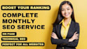 rank your website with full monthly seo service