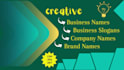 create catchy business name and slogan
