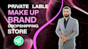 build  branded makeup beauty shopify dropshipping store