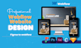 be webflow expert, webflow landing page, figma to webflow website, xd to webflow