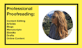 proofread and offer insightful feedback