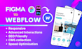 convert figma to webflow website design with webflow templates