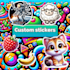 create custom sticker designs tailored to your needs
