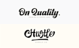 design a premium hand lettering logo