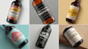 design modern product label and packaging label design