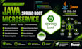develop java spring boot microservices and rest apis