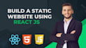 build static website or landing page with free github and vercel hosting