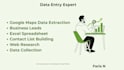 do google maps data extraction and data collection into excel