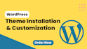 install wordpress theme and customization of theme