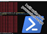 create powershell scripts to automate your workflows