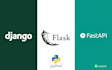 do python django, fastapi web app and api development
