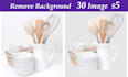 cut out transparent and white background removal from images