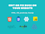 fix javascript, react, next js, node js bugs