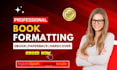 do amazon KDP paperback formatting
