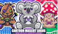 design  a cute mascot cartoon character