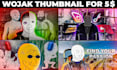 create wojak thumbnail for self improvement videos