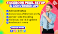 setup your facebook pixel conversion API