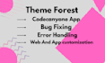 customize any themeforest, codecanyone flutter app
