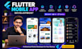 flutter developer, flutter mobile app development, android or ios, ai mobile app