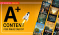 do amazon professional a plus content design for amazon KDP