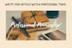 write your article on machine learning, artificial intelligence, and blockchain
