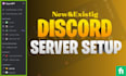 setup custom discord server full professionally