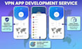 do VPN app development ios android mac PC with admin panel wireguard, openvpn v2
