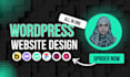 design develop interactive wordpress website with elementor pro or brick builder