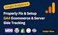 setup google analytics 4, ga4 ecommerce tracking, ga4 server side tracking GTM