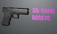 create 3d game assets, weapons and props with textures