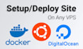 setup server, vps digitalocean, linode, deploy website