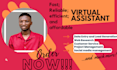 be your personal administrative assistant and virtual secretary
