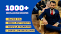 build 1000 high quality seo dofollow contextual backlinks