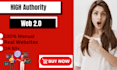 create manual web 2  backlinks