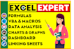 be your microsoft excel expert and consultant
