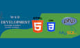 develop and design dynamic and static website using php, mysql  ,javascript html