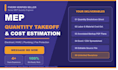 do quantity takeoff material of construction estimation