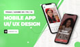 design professional mobile UI using figma or adobe xd