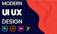 design modern websites and mobile apps in figma