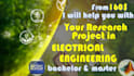 help you to write your research project in electrical engineering