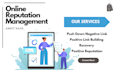 do online reputation management and suppress the negative link