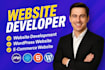 build rebuild website as a full stack website developer