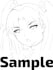 draw digital anime sketch