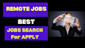 search and apply remote job applications and help you find jobs