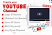 create youtube channel with logo, banner, intro, outro, SEO friendly
