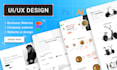 create figma website UI UX design, landing page, home page, figma redesign