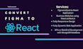 convert figma to react, nextjs application with tailwindcss