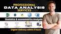 econometrics and statistical data analysis with spss, stata, r, python, excel